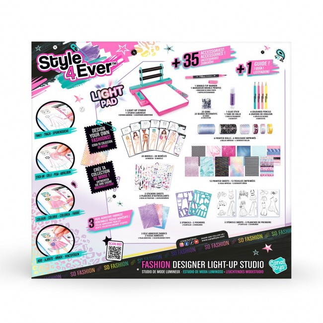Canal Toys So Slime Fashion Designer Light-Up Studio Canal Toys So Slime Fashion Designer Light-Up Studio