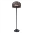 Sunred Artix Corda Bright Standing Brown 2100 - floor-standing heater 2100 W, brown