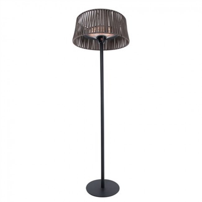 Sunred Artix Corda Bright Standing Brown 2100 - floor-standing heater 2100 W, brown