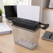 Esperanza EN104 paper shredder Strip shredding 22 cm Black