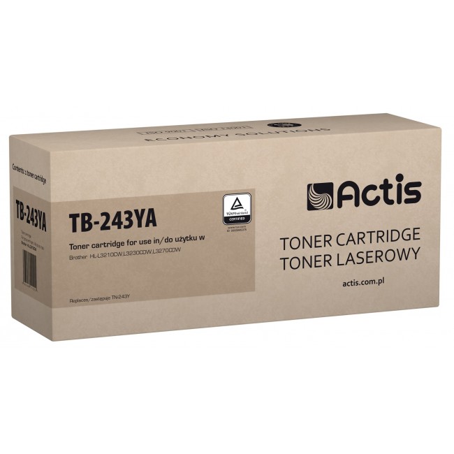 Actis TB-243YA toner (replacement for Brother TN-243Y Standard 1000 pages yellow)