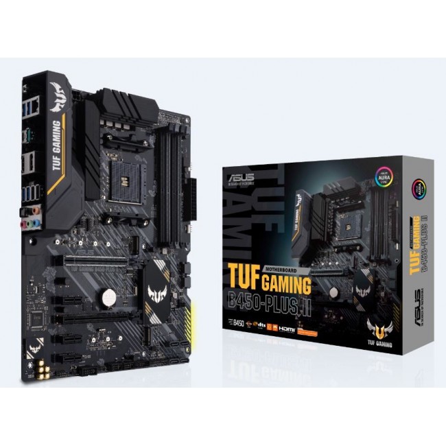 ASUS TUF GAMING B450-PLUS II AMD B450 Socket AM4 ATX ASUS TUF GAMING B450-PLUS II AMD B450 Socket AM4 ATX