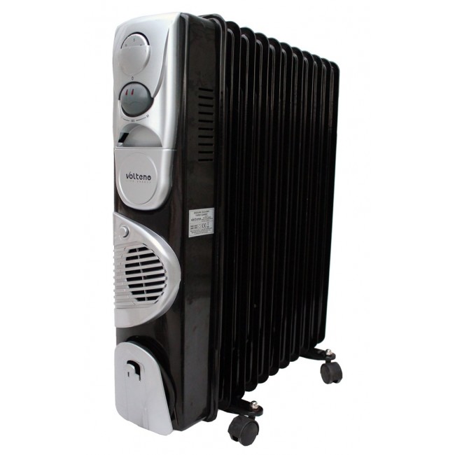 VOLTENO GRZEJNIK OLEJOWY 11- EBEREK TURBO+TIMER CZARNY 2500W+400W VOLTENO GRZEJNIK OLEJOWY 11- EBEREK TURBO+TIMER CZARNY 2500W+400W
