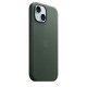 Apple iPhone 15 FineWoven Case with MagSafe - Evergreen Apple iPhone 15 FineWoven Case with MagSafe - Evergreen