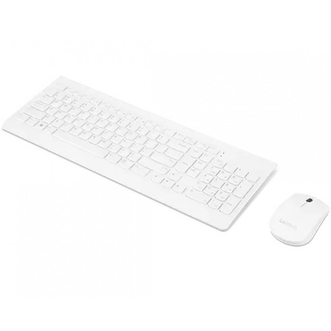 Lenovo | Wireless Combo Keyboard & Mouse | 510 | White | Keyboard and Mouse Combo | 2.4 GHz Wireless via Nano USB | Batteries included | English | White