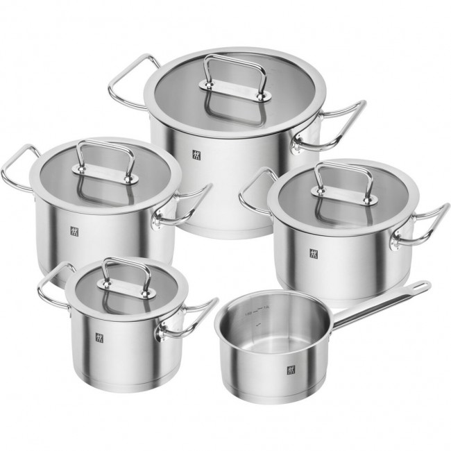 Set of 5 Zwilling Pro Pots Set of 5 Zwilling Pro Pots