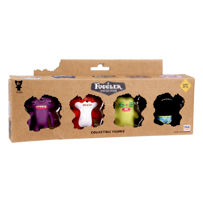 FUGGLER S1 COLLECTIBLE FIGURES - 4 PACK (ASSORTMENT)