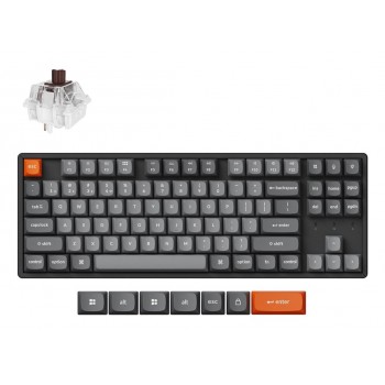 Keychron K8 Max keyboard Universal USB + RF Wireless + Bluetooth Black