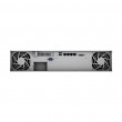 Synology RackStation RS1221+ NAS/storage server Rack (2U) Ryzen Embedded V1500B 4 GB DDR4 0 TB DiskStation Manager Black