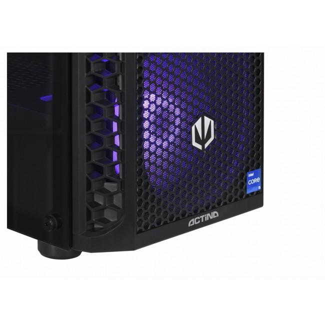 Actina 5901443387503 PC Intel Core i5 i5-14400F 16 GB DDR4-SDRAM 1 TB SSD NVIDIA GeForce RTX 4060 Midi Tower Black