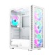 Montech X3 Glass Midi-Tower, RGB, Tempered Glass - white Montech X3 Glass Midi-Tower, RGB, Tempered Glass - white