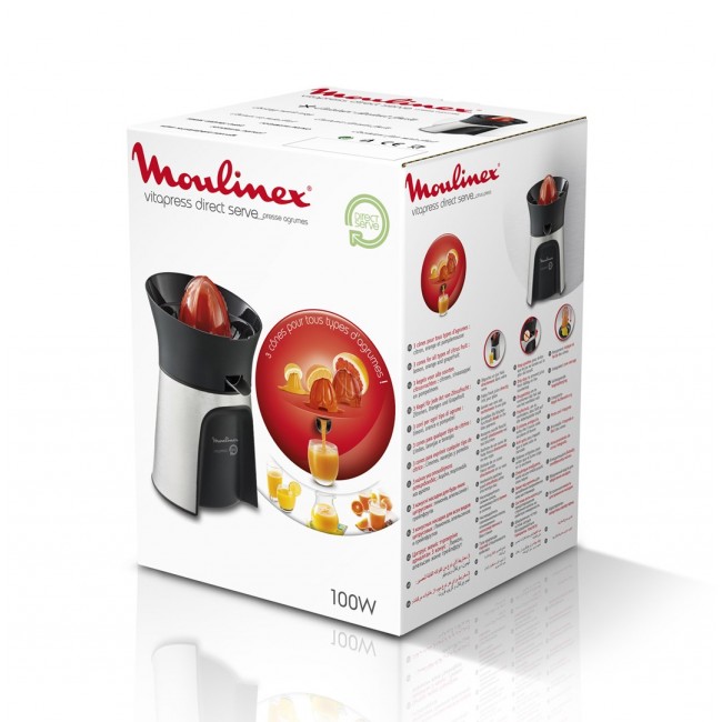 Moulinex PC603D electric citrus press 100 W Silver Moulinex PC603D electric citrus press 100 W Silver