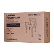 Shower chair with backrest and armrests