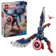 LEGO MARVEL 76296 New Captain America Construction Figure LEGO MARVEL 76296 New Captain America Construction Figure
