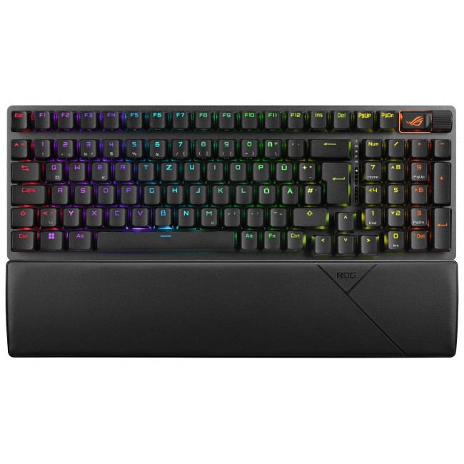 ASUS ROG Strix Scope II 96 Wireless keyboard Gaming USB + RF Wireless + Bluetooth QWERTZ German Black ASUS ROG Strix Scope II 96 Wireless keyboard Gaming USB + RF Wireless + Bluetooth QWERTZ German Black