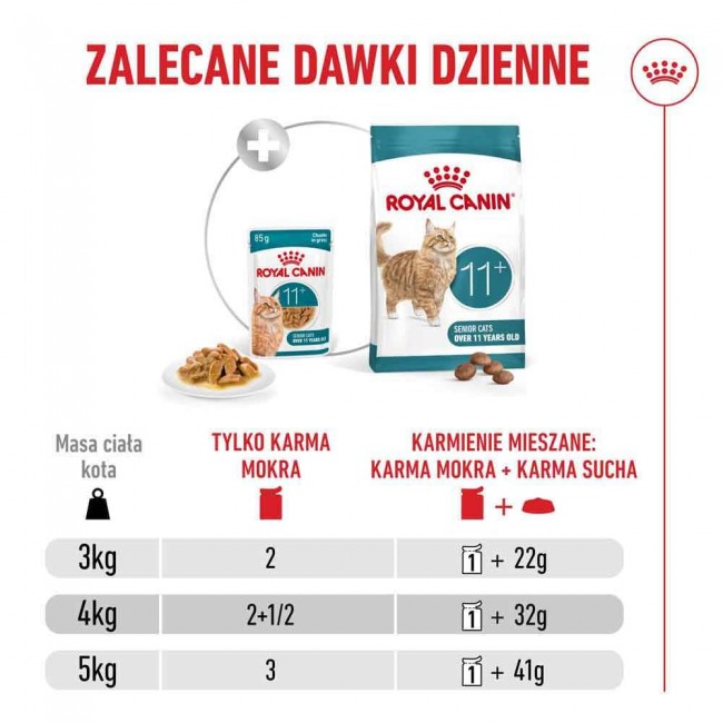 ROYAL CANIN Ageing 11+ Chunks in gravy - wet cat food - 12x85g