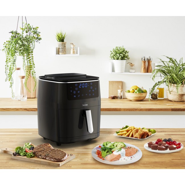 Tefal Easy Fry Grill & Steam FW2018 Single 6.5 L Stand-alone 1700 W Hot air fryer Black