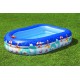 Inflatable pool+canopy 213x155x132 B54370