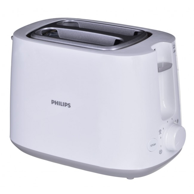 Philips Daily Collection HD2582/00 toaster 2 slice(s) 830 W White