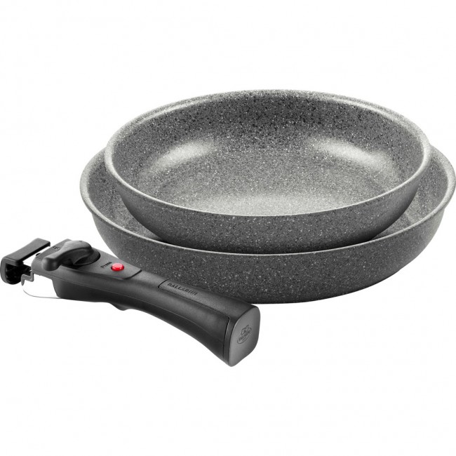 BALLARINI TORRE Set of 2 frying pans (24 + 28 cm) 1H