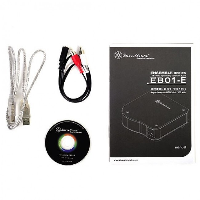 Silverstone EB01-E Silver