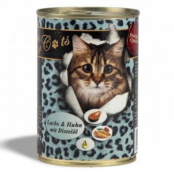 O CANIS Chicken with salmon - wet cat food - 400g