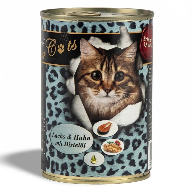 O CANIS Chicken with salmon - wet cat food - 400g