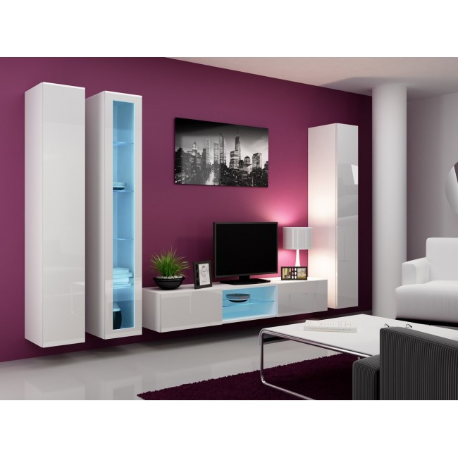 Cama Glass-case VIGO '180' 180/40/30 white/white gloss Cama Glass-case VIGO '180' 180/40/30 white/white gloss