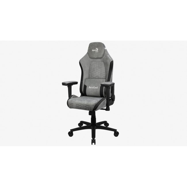 Aerocool Crown AeroSuede Universal gaming chair Padded seat Stone Grey