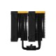 DeepCool AK620 Zero Dark Zoria Processor Air cooler 12 cm Black, Yellow 1 pc(s) DeepCool AK620 Zero Dark Zoria Processor Air cooler 12 cm Black, Yellow 1 pc(s)