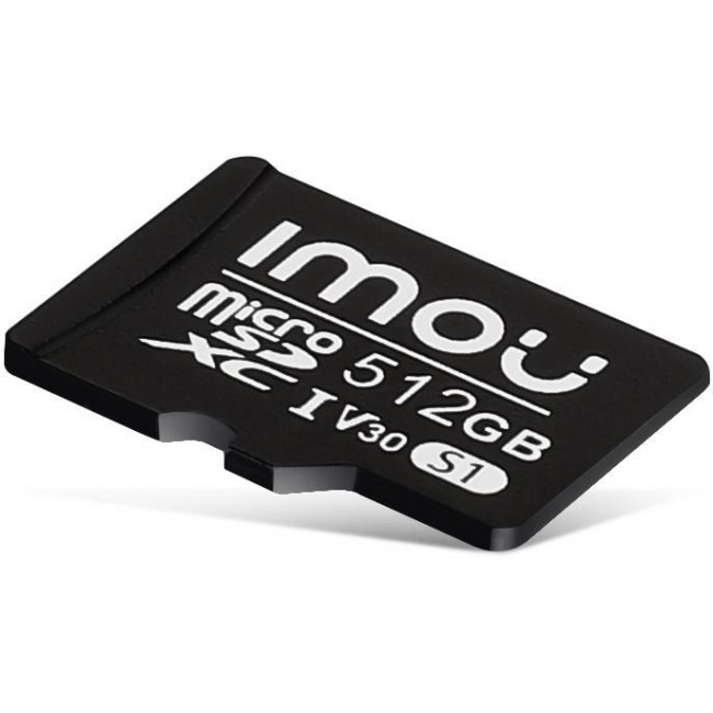 MicroSD memory card IMOU model ST2-512-S1 with 512GB capacity MicroSD memory card IMOU model ST2-512-S1 with 512GB capacity