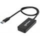 Manhattan USB-A to HDMI Adapter Cable, 60cm, Male to Female, 5 Gbps (USB 3.2 Gen1 aka USB 3.0), 2560x1440 @ 32-bit colour, Full HD video 1080p@16:9, Black, Blister Manhattan USB-A to HDMI Adapter Cable, 60cm, Male to Female, 5 Gbps (USB 3.2 Gen1 aka USB 3.0), 2560x1440 @ 32-bit colour, Full HD video 1080p@16:9, Black, Blister