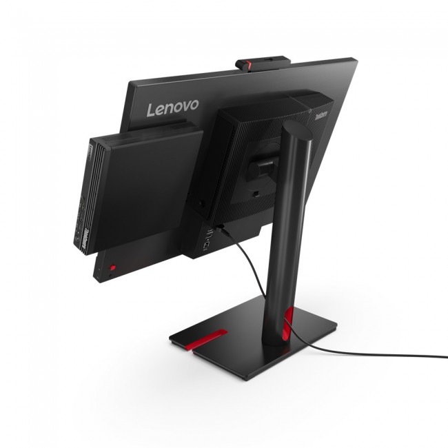 Lenovo ThinkCentre M70q Gen 5 Intel Core i5 i5-14400T 16 GB DDR5-SDRAM 512 GB SSD Windows 11 Pro Mini PC Black