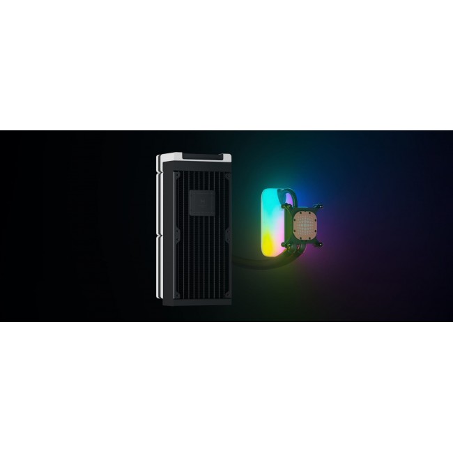 HYTE THICC Q60 Processor Liquid cooling kit 12 cm Black, White 2 pc(s) HYTE THICC Q60 Processor Liquid cooling kit 12 cm Black, White 2 pc(s)