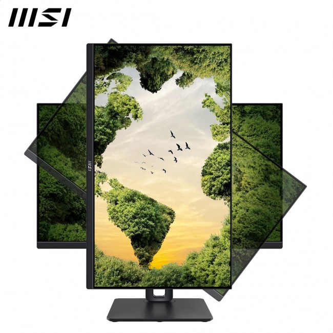 MSI Pro MP245PG 24 Inch Monitor, FHD (1920 x 1080), 100Hz, IPS, 1ms, 1x HDMI 1.4b, 1x DP 1.2a output, 1x D-Sub(VGA), Built-in Speakers, Anti-Glare, Anti-Flicker, Less Blue light, T V Certified, VESA, Kensington, 4-way adjustable stand, Black MSI Pro MP245PG 24 Inch Monitor, FHD (1920 x 1080), 100Hz, IPS, 1ms, 1x HDMI 1.4b, 1x DP 1.2a output, 1x D-Sub(VGA), Built-in Speakers, Anti-Glare, Anti-Flicker, Less Blue light, T V Certified, VESA, Kensington, 4-way adjustable stand, Black