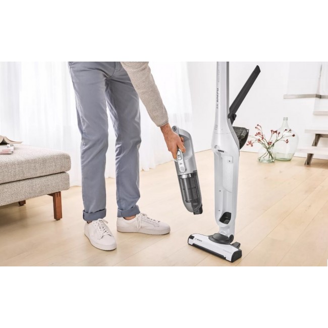 Bosch Serie 4 BCH3P2301 stick vacuum/electric broom 2-in-1 stick vacuum Battery Dry Bagless 0.4 L White Bosch Serie 4 BCH3P2301 stick vacuum/electric broom 2-in-1 stick vacuum Battery Dry Bagless 0.4 L White
