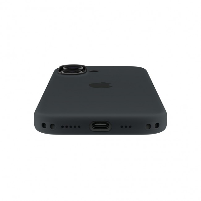 Apple iPhone 17 Silicone Case with MagSafe Black Apple iPhone 17 Silicone Case with MagSafe Black