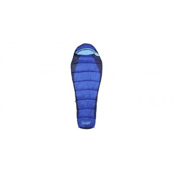 Coleman Fision Adult Semi-rectangular sleeping bag Polyester Blue