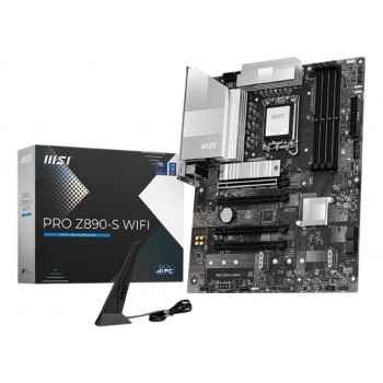 MSI PRO Z890-S WIFI motherboard Intel Z890 LGA 1851 (Socket V1) ATX