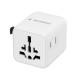 Gembird TPA-INT-01-W Universal travel power adapter, white Gembird TPA-INT-01-W Universal travel power adapter, white