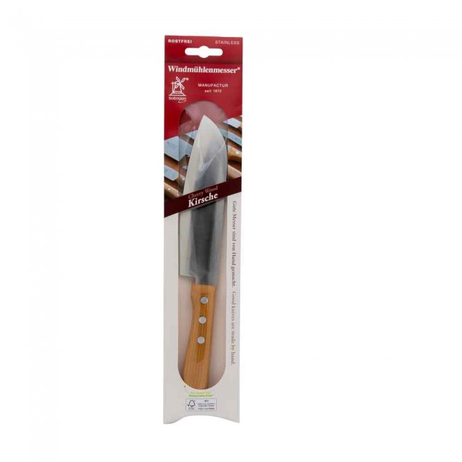 Chef's knife Santoku-cherry wood