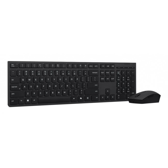 Lenovo 4X31R64328 keyboard Mouse included Office RF Wireless + Bluetooth German Black