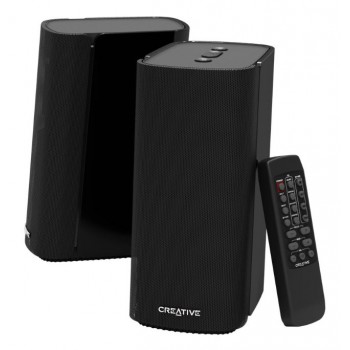Creative Labs T100 Full range Black Wired & Wireless 20 W