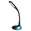 Activejet LED desk lamp VENUS BLACK with RGB base
