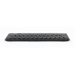 Gembird KB-BTRGB-01-DE keyboard Universal Bluetooth QWERTZ German Black