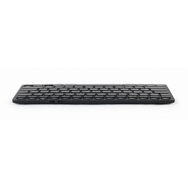 Gembird KB-BTRGB-01-DE keyboard Universal Bluetooth QWERTZ German Black
