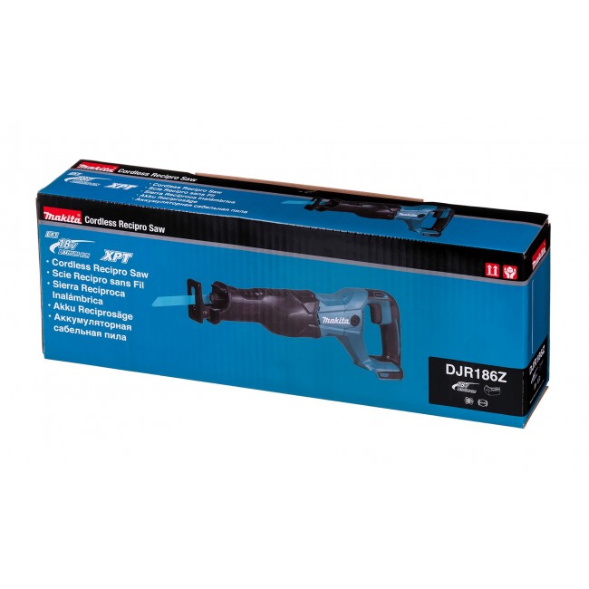 Makita DJR186Z sabre saw 3.2 cm Black,Blue