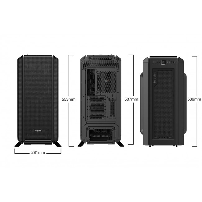be quiet! Silent Base 802 Window Black Midi Tower be quiet! Silent Base 802 Window Black Midi Tower