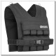 HMS Fitness KTO16 weighted vest Steel Black HMS Fitness KTO16 weighted vest Steel Black