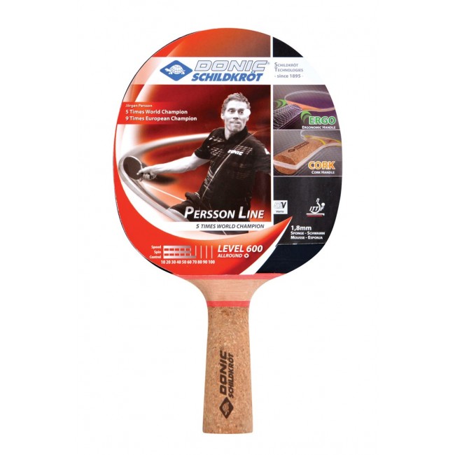 Donic Schildkr t 728461 table tennis equipment Black, Wood